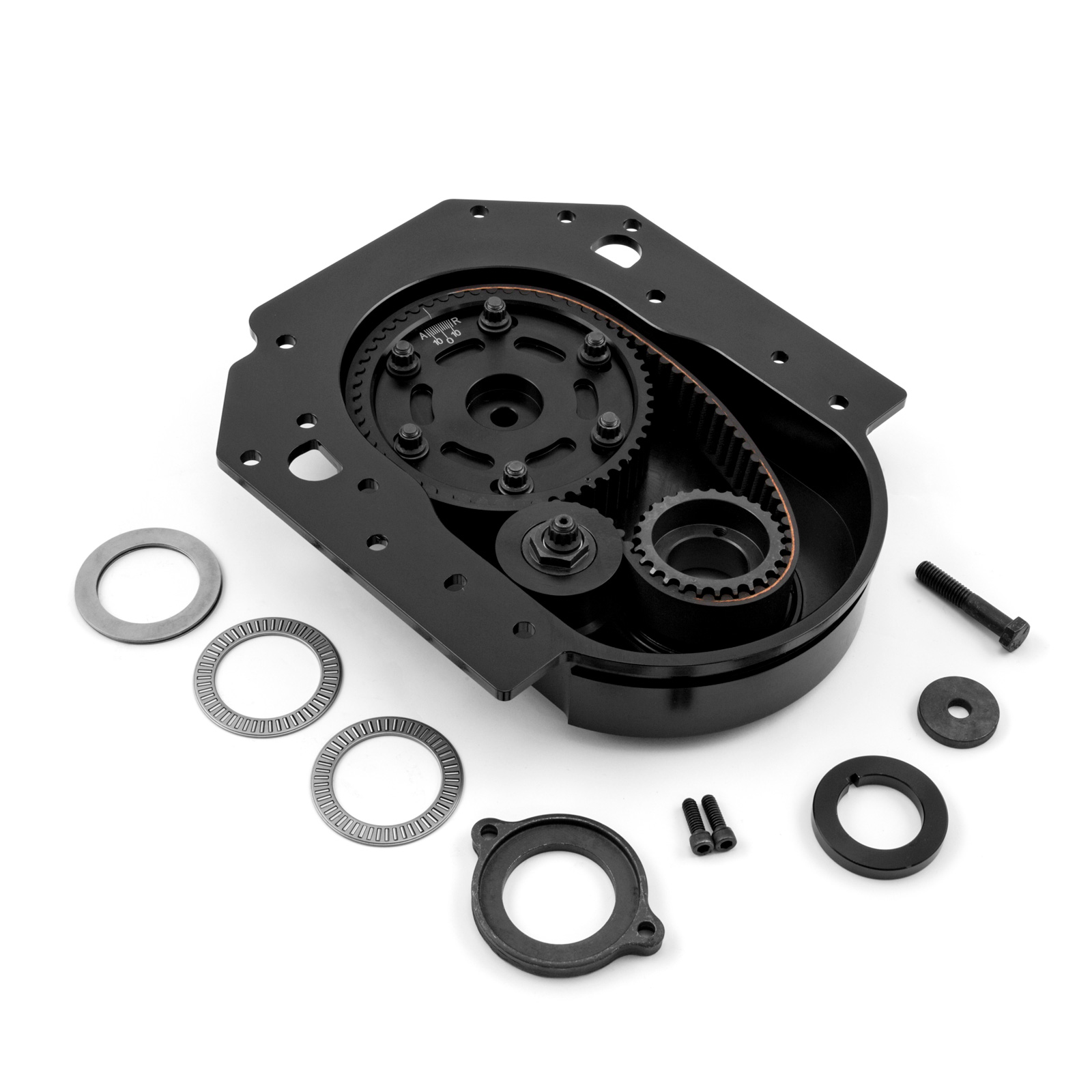 Ford 302 351C Cleveland Standard Cam Height Timing Belt Drive Kit Black